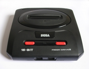 SEGA MegaDrive 2 (черная)