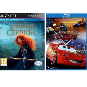 Комплект: Disney Храбрая сердцем (c поддержкой Move)+ Blue-ray фильм Тачки для Playstation 3 ― Магазин игровых приставок, PSP, VITA, Xbox, PS3